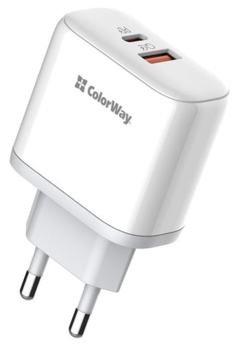 Зарядний пристрій ColorWay Power Delivery Port PPS PD QC3.0 45W White (CW-CHS042PD-WT)