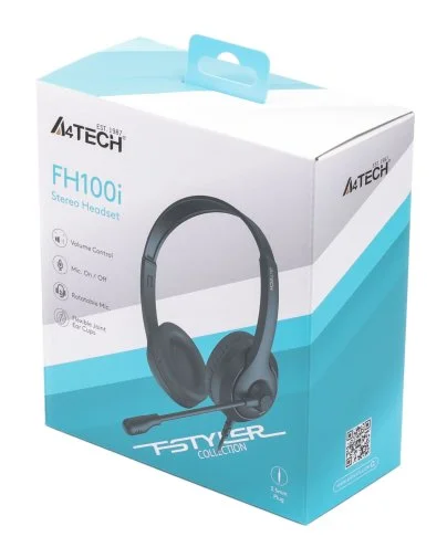 Фото: Гарнітура A4tech Fstyler FH100i Stone Black № 12 | KTC