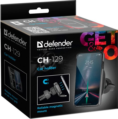  Кріплення для мобільного телефону Defender Car holder CH-129 (29129)