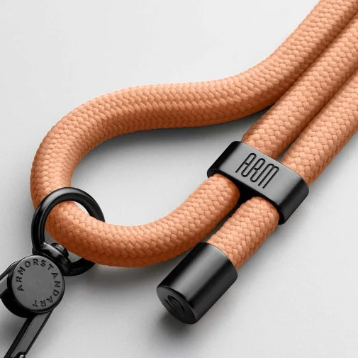 Фото: Ремінець для смартфону ArmorStandart Rope Black Peach with Clear holder (ARM76097) № 8 | KTC