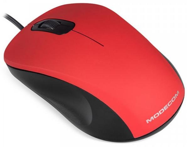 Миша ModeCom MC-M10S Silent Red (M-MC-M10S-500)