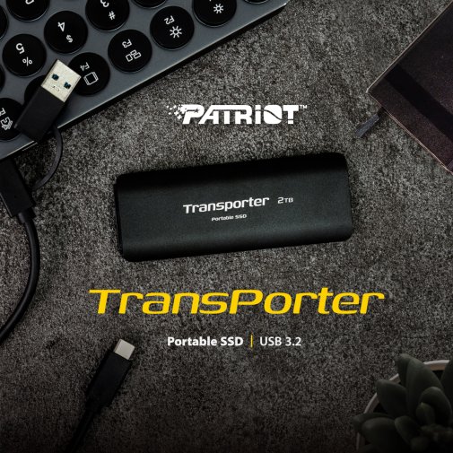 Зовнішній SSD-накопичувач Patriot Transporter 2TB (PTP2TBPEC)