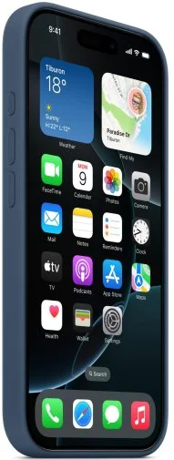 Фото: Чохол Apple for iPhone 16 Pro - Silicone Case with MagSafe Denim (MYYK3) № 11 | KTC