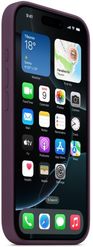 Чохол Apple for iPhone 16 Pro - Silicone Case with MagSafe Plum (MYYM3)