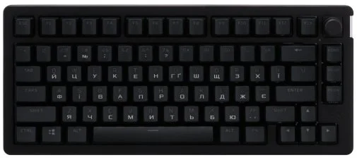 Фото: Клавіатура HyperX Alloy Rise 75 PBT HX Red ENG/UA Black (7G7A4AA) № 12 | KTC