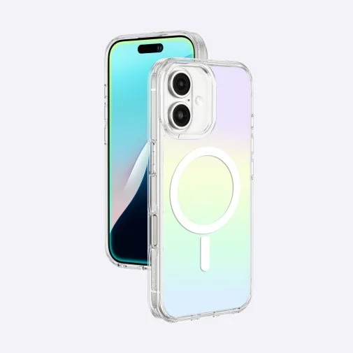 Фото: Чохол AMAZINGthing for iPhone 16 - Minimal Case with MagSafe Iridescent (IP166.1MMINRB) № 17 | KTC