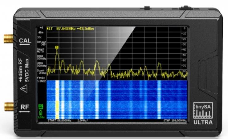 Аналізатор NANOVNA-HUGEN Spectrum analyzer TinySA ULTRA 4inch display with battery