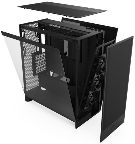 Корпус NZXT H7 Flow Black with window (CM-H72FB-01)