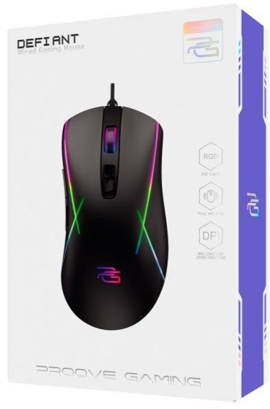 Миша Proove Gaming Defiant USB Black (CMDE00000102)