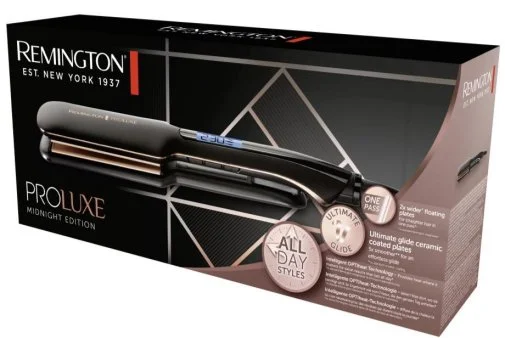 Фото: Випрямляч волосся Remington Proluxe Midnight Wide Plate Hair Straightener (S9150B) № 11 | KTC