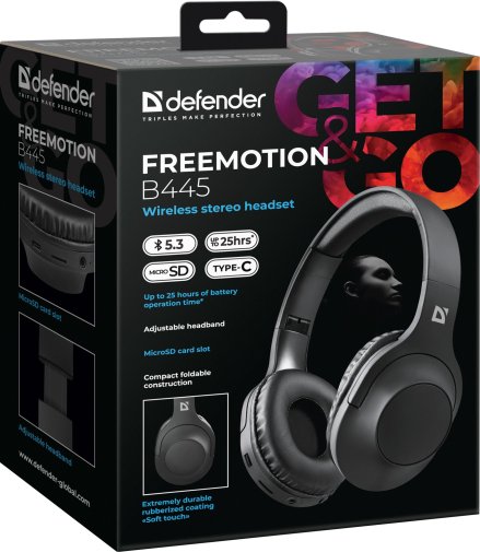 Defender FreeMotion B445 Black