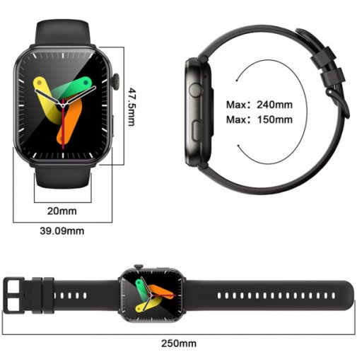 Смарт годинник Blackview R60 Black