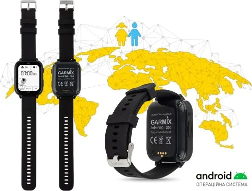 Фото: Смарт годинник Garmix PointPRO-300 4G Black № 7 | KTC
