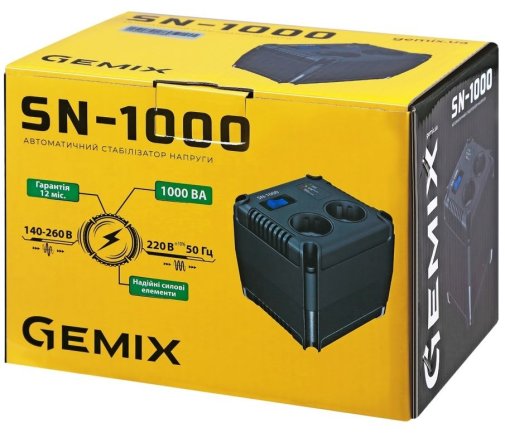  Стабілізатор Gemix SN-1000