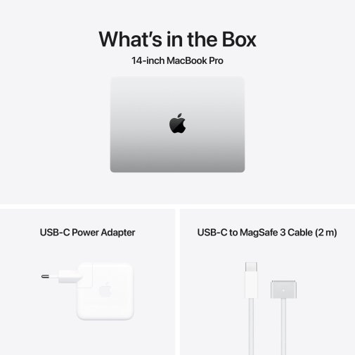 Ноутбук Apple MacBook Pro 14.2 M4 10GPU Silver (MW2X3)