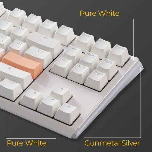 Фото: Клавіатура Ducky One 3 TKL Cherry MX Brown RGB ENG/UKR White (DKON2187ST-BUAPXPWWWSC1) № 28 | KTC