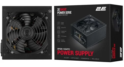 Фото: Блок живлення 2E 600W Basic Power (2E-BP600-120APFC) № 15 | KTC