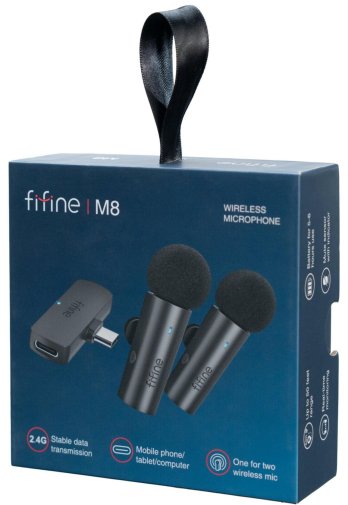 Радіосистема Fifine M8 Black