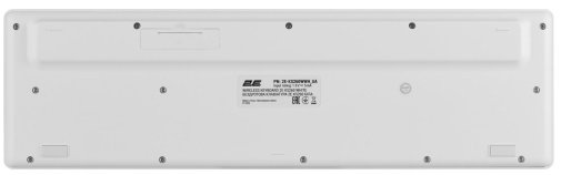 Клавіатура 2E KS260 ENG/UKR Wireless White (2E-KS260WWH_UA)