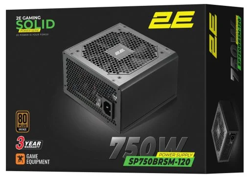 Фото: Блок живлення 2E 750W Solid Power (2E-SP750BRSM-120) № 20 | KTC