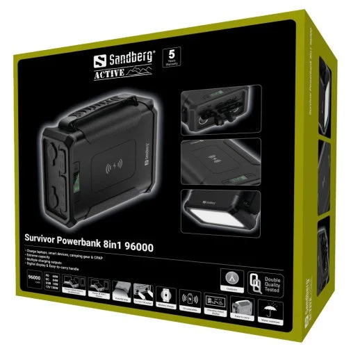 Фото: Батарея універсальна Sandberg Survivor 96000mAh (420-78) № 17 | KTC