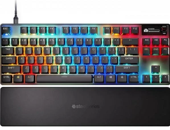 Фото: Клавіатура SteelSeries Apex Pro TKL Gen 3 ENG/UKR Black (64740) № 7 | KTC