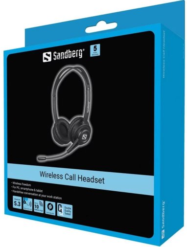 Гарнітура Sandberg Wireless Call Headset (126-43)