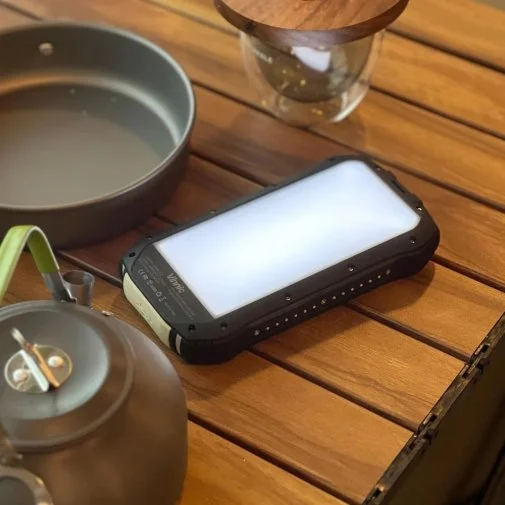 Фото: Батарея універсальна Vinnic SACA PEAK Solar 20000mAh IP65 15W Black (VPSPB-FL20) № 9 | KTC