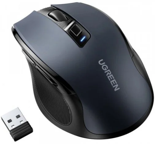 Фото: Миша UGREEN MU006 Silent Wireless Black (90545) № 11 | KTC