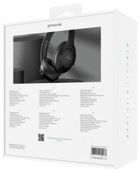 Фото: Навушники Proove Silence Plus Black (HPSLP0010001) № 13 | KTC