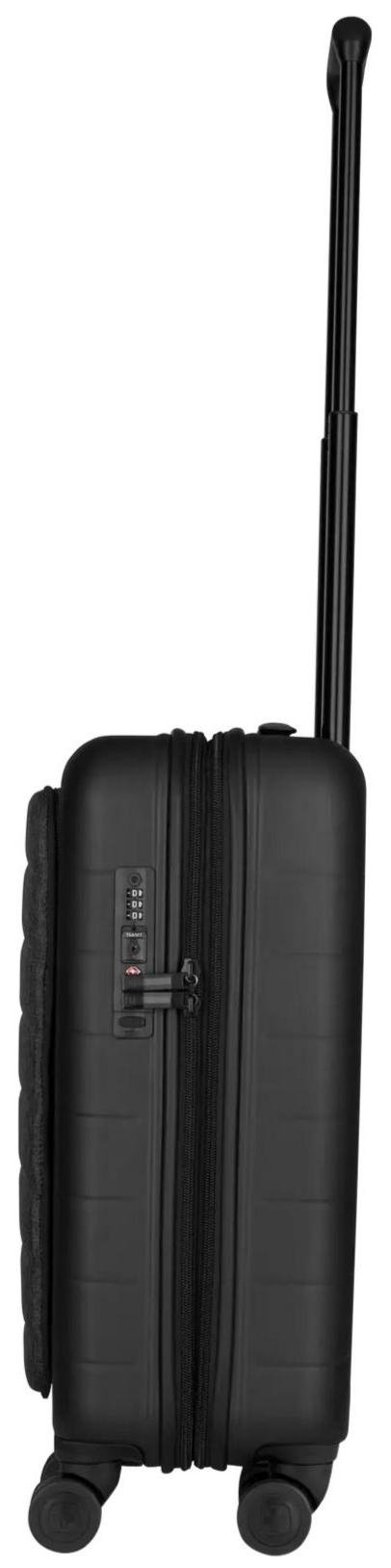 Валіза Wenger Syntry 36L Black/Heather Grey (610163)