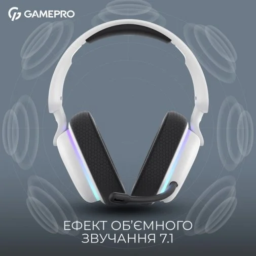 Фото: Гарнітура GamePro Asgard Bragi White (HSW250W) № 26 | KTC