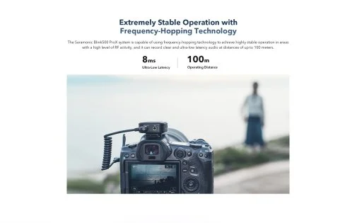 Фото: Радіосистема Saramonic BLINK 500 PROX B2R Black № 17 | KTC