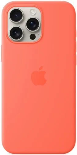 Фото: Чохол Apple for iPhone 16 Pro Max - Silicone Case with MagSafe Tangerine (MDGX4) № 6 | KTC