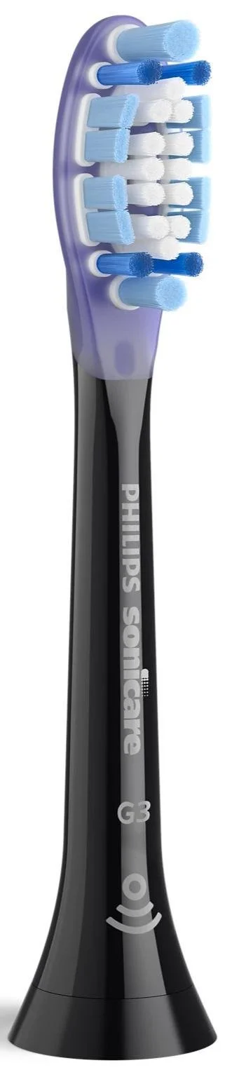Фото: Насадка для зубної щітки Philips Sonicare G3 Premium Gum Care Black 2 pcs (HX9052/88) № 10 | KTC