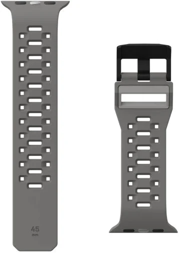 Фото: Ремінець UAG for Apple Watch Ultra 2/Ultra 49/45/44/42mm - Civilian Silicone Titanium (194002113636) № 14 | KTC