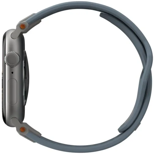 Фото: Ремінець UAG for Apple Watch Ultra 2/Ultra 49/45/44/42mm - Monarch Cloud Blue/Titanium (194158114136) № 12 | KTC