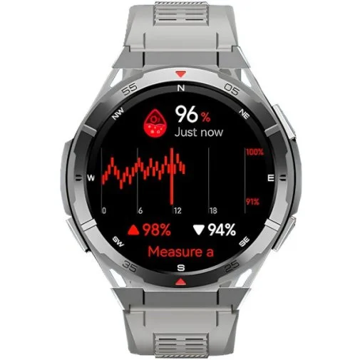 Фото: Смарт годинник Oukitel BT12 Grey (6931940789585) № 10 | KTC
