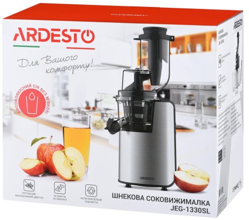 Соковижималка шнекова Ardesto JEG-1330SL