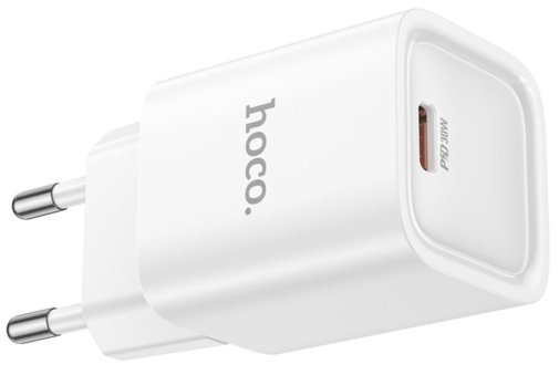 Зарядний пристрій Hoco C148A Charm 30W White (6942007630306)