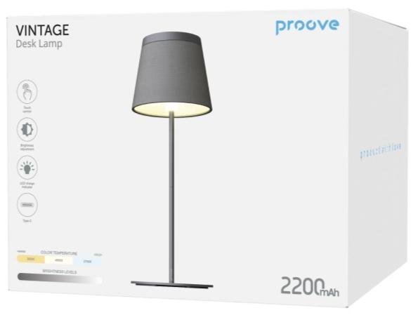 Настільна лампа Proove Vintage black
