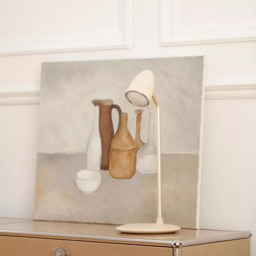 Настільна лампа з бездротовою зарядкою Proove Modern white