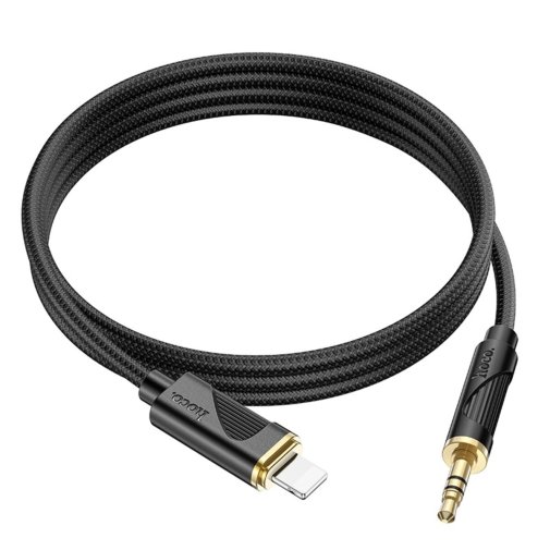 Перехідник Hoco UPA30 Lightning M / Jack 3.5mm 1m Black (6942007625494)