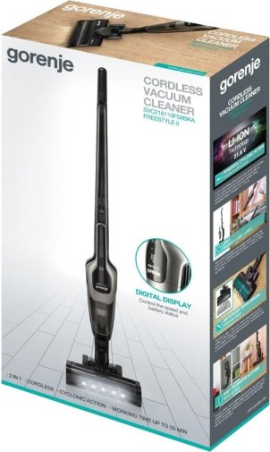 Ручний бездротовий пилосос Gorenje SVC216110FSIIBKA