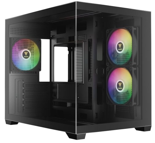 Корпус Gamdias Aura GC10M ARGB Black with window (4711514502329)