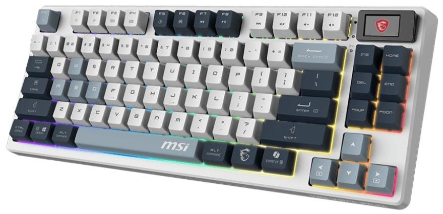 Клавіатура, MSI Forge GK600 TKL Wireless, Sky ( Gaming )