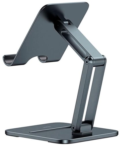 Універсальний тримач Baseus Desktop Biaxial Foldable Metal Stand for Tablets Grey (LUSZ000113)