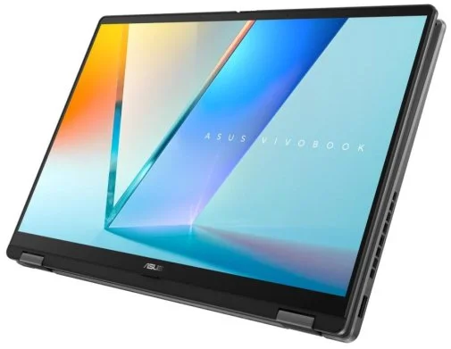 Фото: Ноутбук ASUS Vivobook 14 Flip TP3407AA-SG061X Matte Gray - 14" OLED 60 Гц / Intel Core Ultra 9 / 386H / DDR5 32 ГБ / PCI-E SSD 1 ТБ / Intel Graphics № 11 | KTC