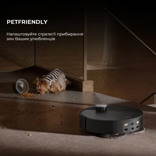 Фото: Робот-пилосос Dreame Bot X50 Ultra Complete Black (RLX85CE-4-BL) № 45 | KTC