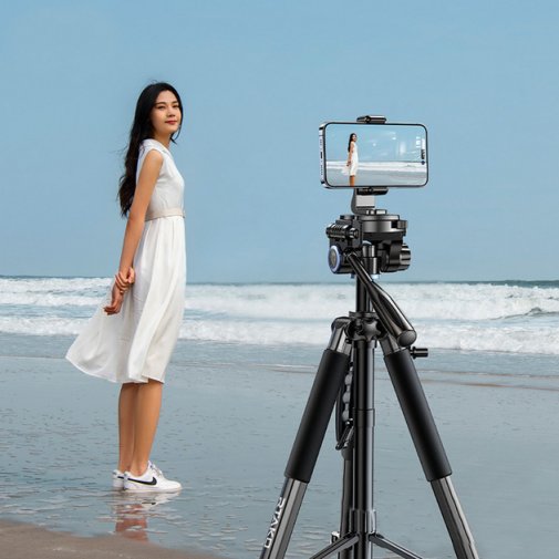 Штатив RTAKO VT-990S Hexagonal Photography Tripod Carbon 1.9m Black (6942063201724)